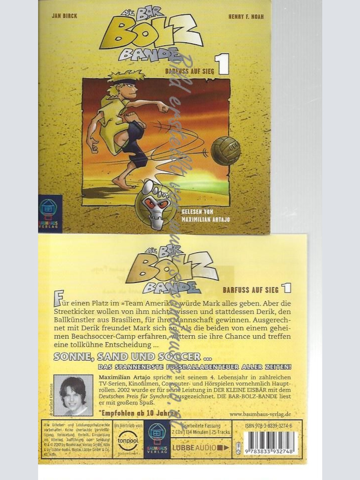 CD--JAN BIRCK  -    DIE BAR-BOLZ-BANDE - FOLGE 1: BARFUß AUF SIEG..