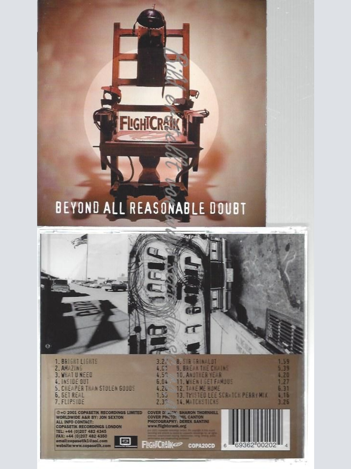 CD--FLIGHTCRANK--    BEYOND ALL REASONABLE DOUBT