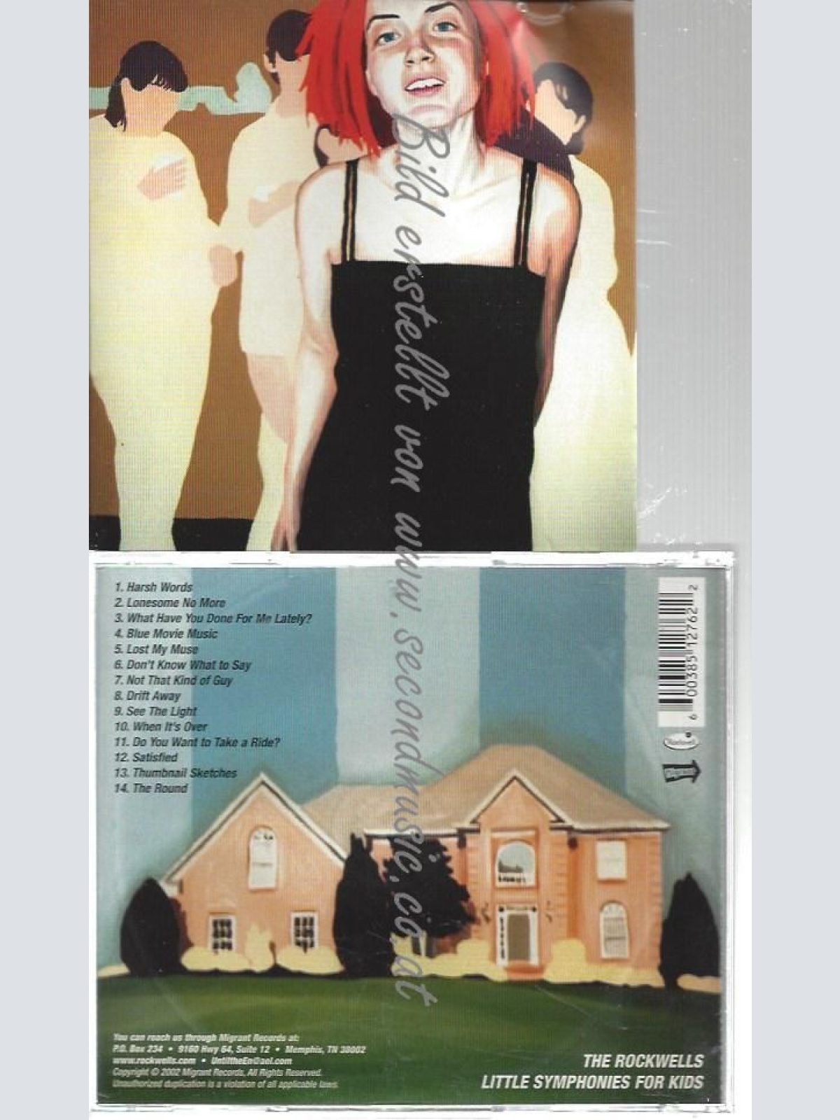 CD--THE ROCKWELLS--    LITTLE SYMPHONIES FOR KIDS