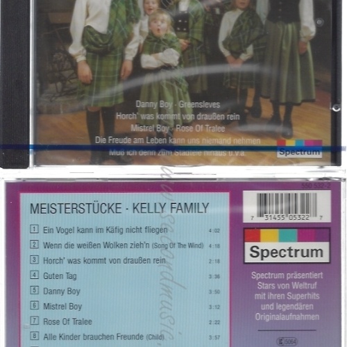 CD--NM-SEALED-KELLY FAMILY -1994- -- MEISTERSTÜCKE-KELLY FAMILY