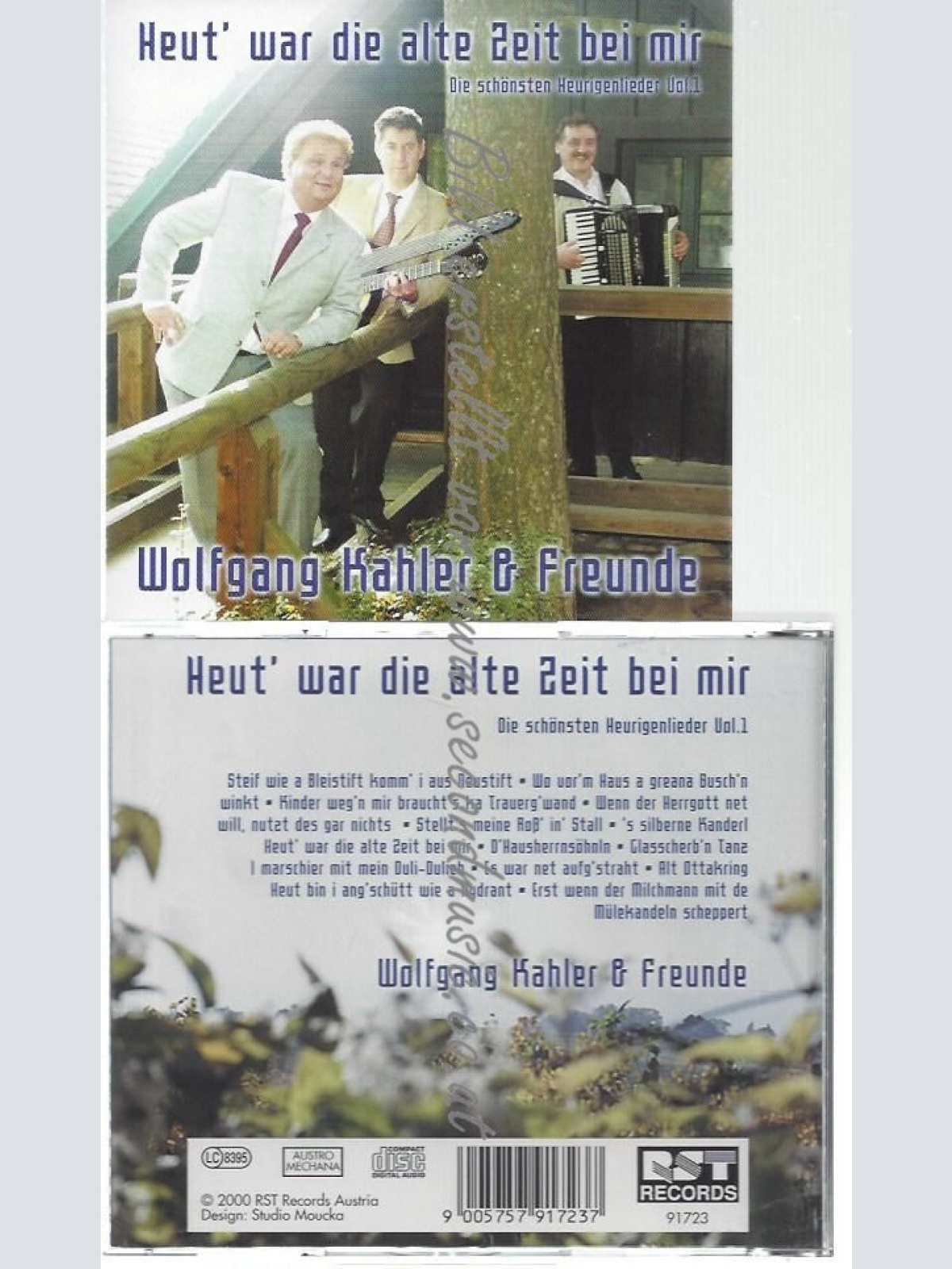 CD--KAHLER,WOLFGANG & FREUNDE--    WIENERLIEDER-HEUT' WAR DIE A