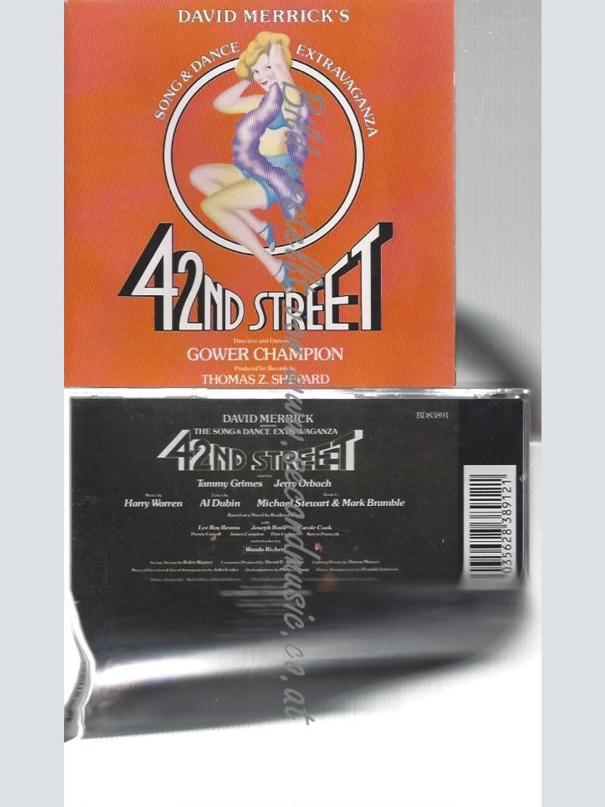CD--TAMMY GRIMES  --    42ND STREET-ORIGINAL BROADWAY CAST RECORDING