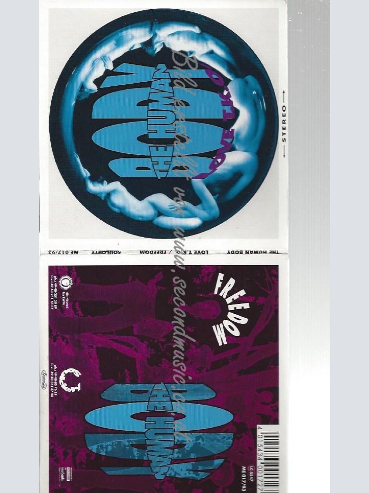 CD-- SINGLE    / HUMAN BODY--    LOVE T.K.O.