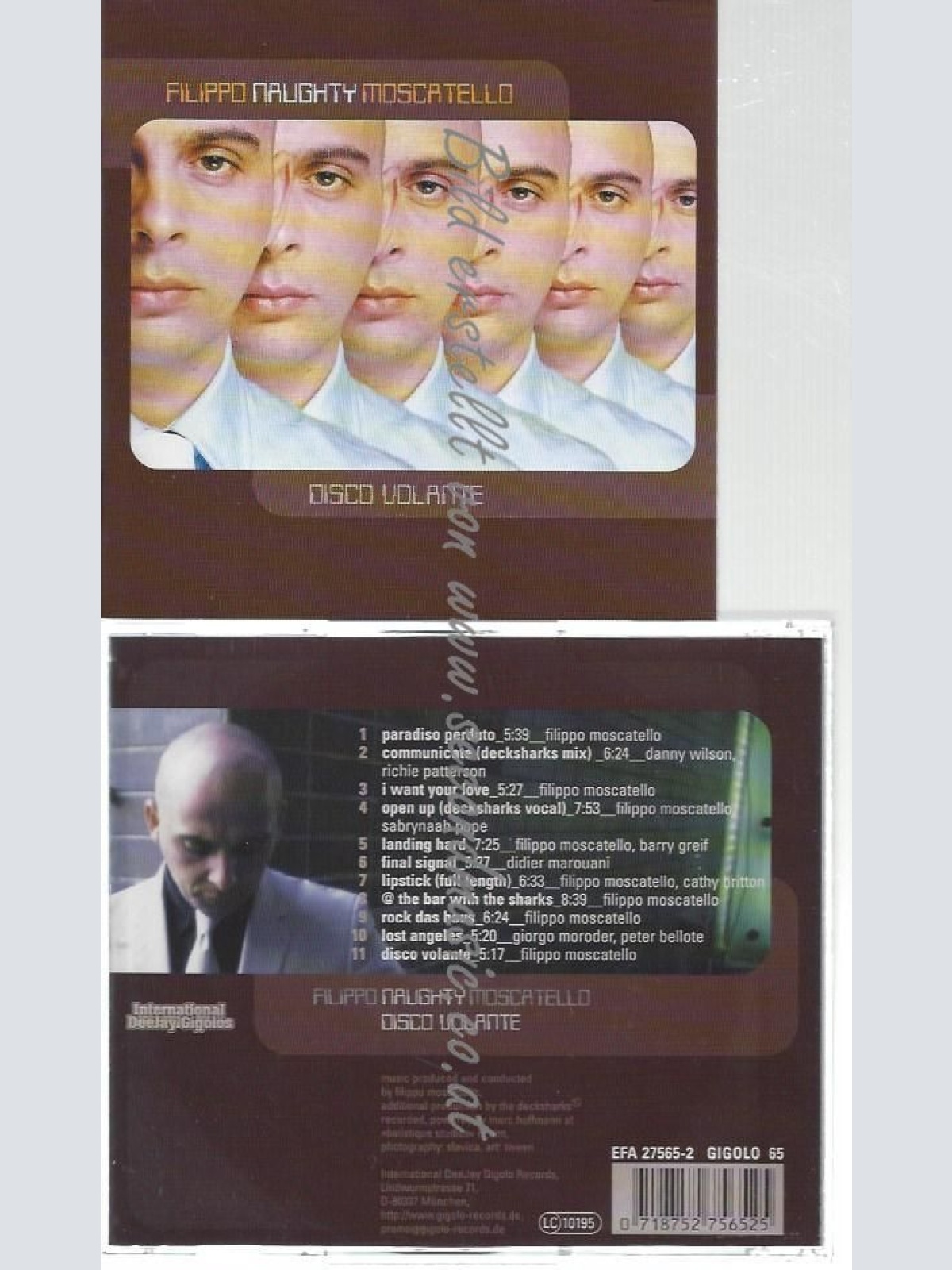 CD--FILIPPO MOSCATELLO--    DISCO VOLANTE