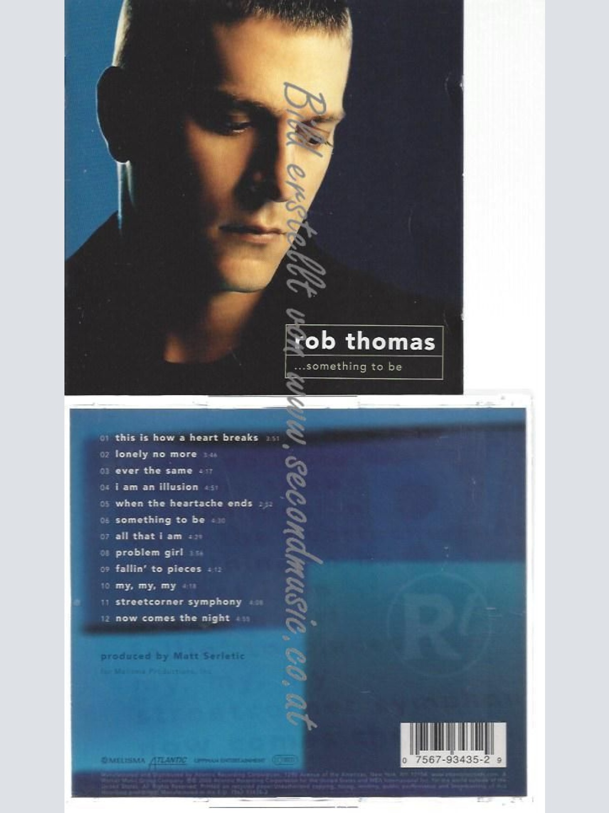 CD--Something to Be //  Rob Thomas