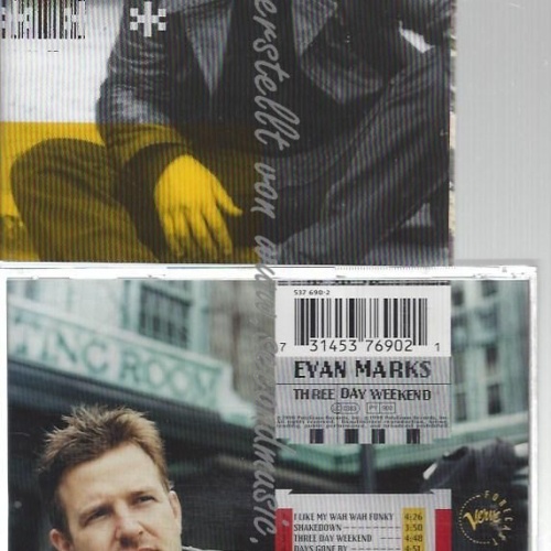 CD--EVAN MARKS--    THREE DAY WEEKEND