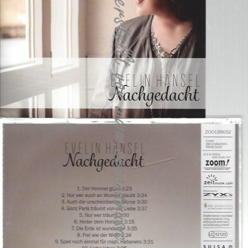 CD--EVELIN HÄNSEL--    NACHGEDACHT