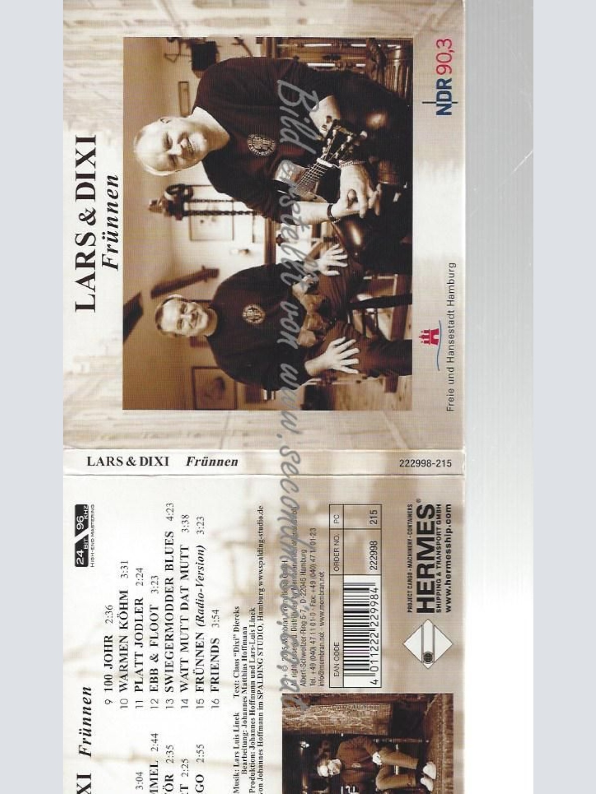 CD--LARS & DIXI--    FRUENNEN