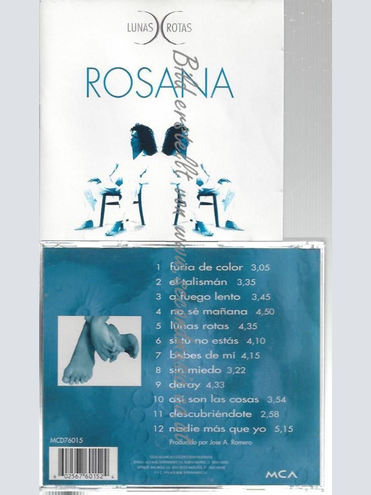 CD--ROSANA--    LUNAS ROTAS