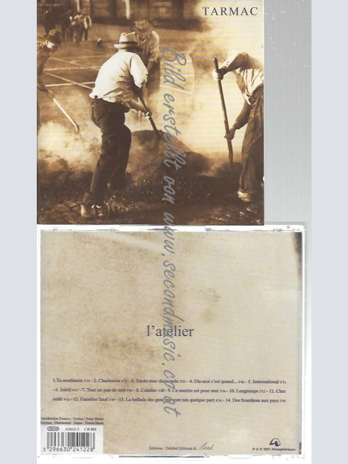 CD--TARMAC--    L'ATELIER