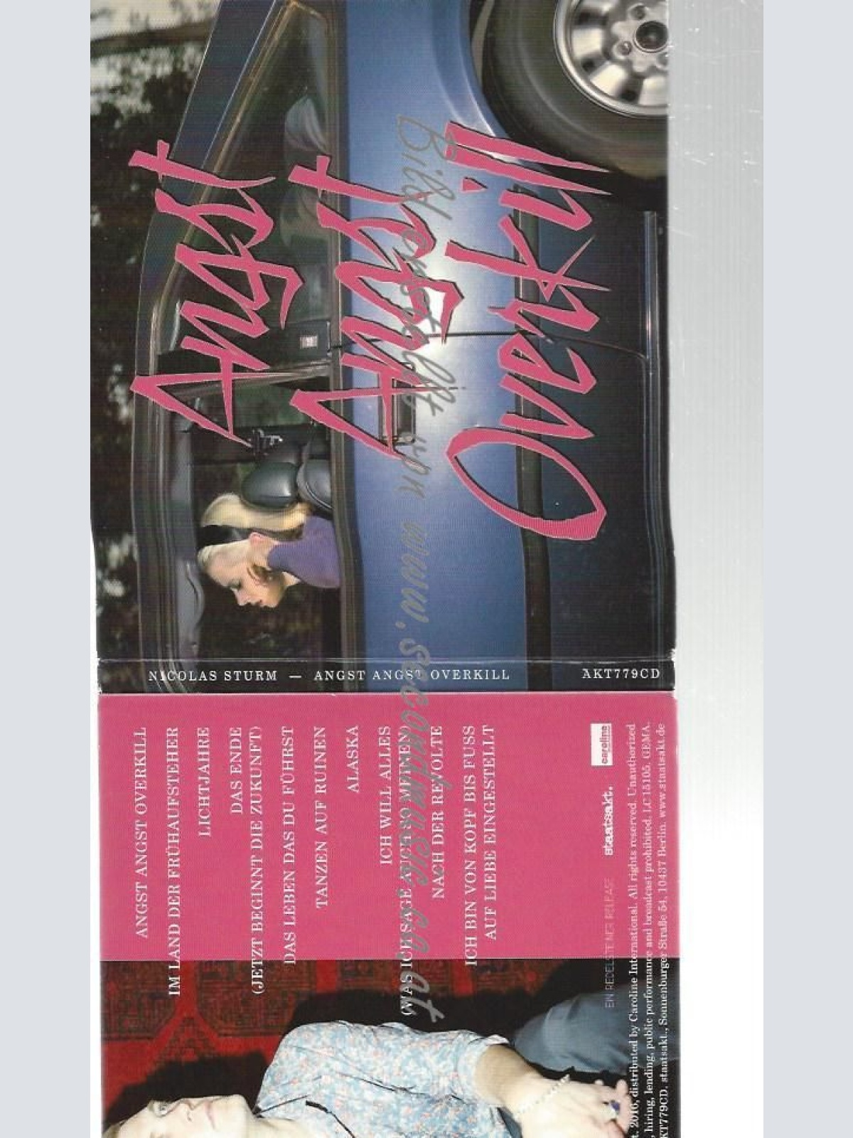 CD--NICOLAS STURM--    ANGST ANGST OVERKILL