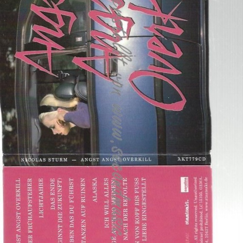 CD--NICOLAS STURM--    ANGST ANGST OVERKILL