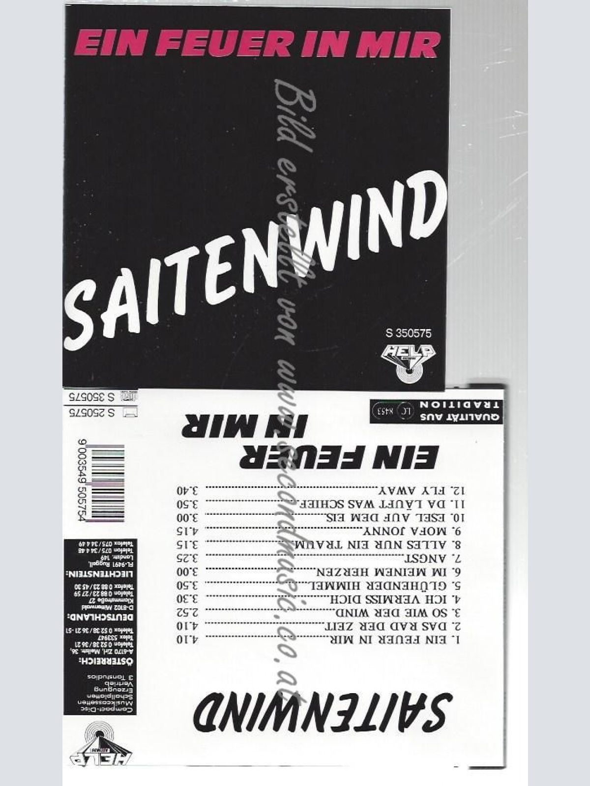 CD--SAITENWIND--    EIN FEUER IN MIR