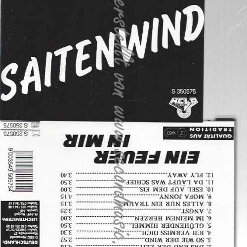 CD--SAITENWIND--    EIN FEUER IN MIR