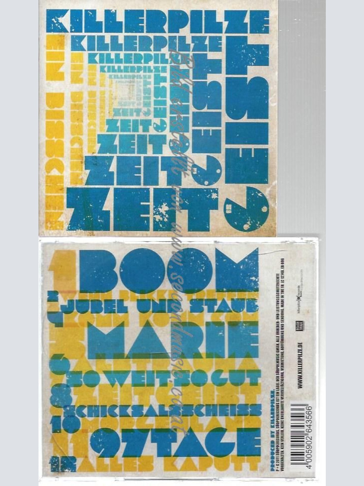 CD--KILLERPILZE--    EIN BISSCHEN ZEITGEIST