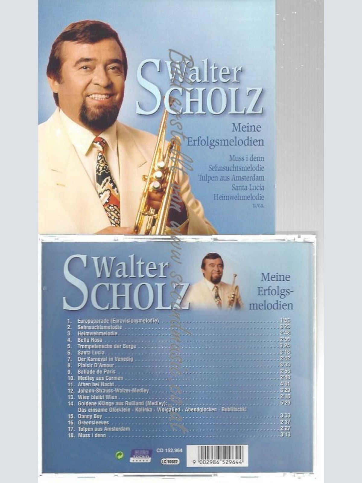 CD--WALTER SCHOLZ--    MEINE ERFOLGSMELODIEN