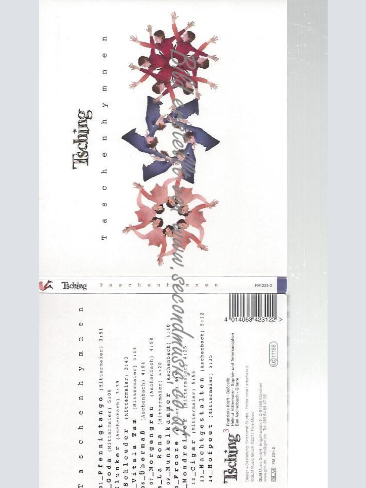 CD--TSCHING--    TASCHENHYMNEN