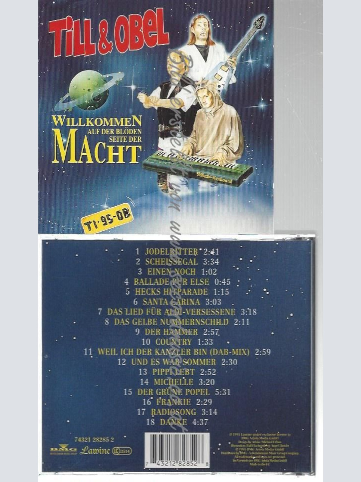 CD--TILL & OBEL--    WILLKOMMEN AUF DER BLÖDEN SEITE DER MACHT