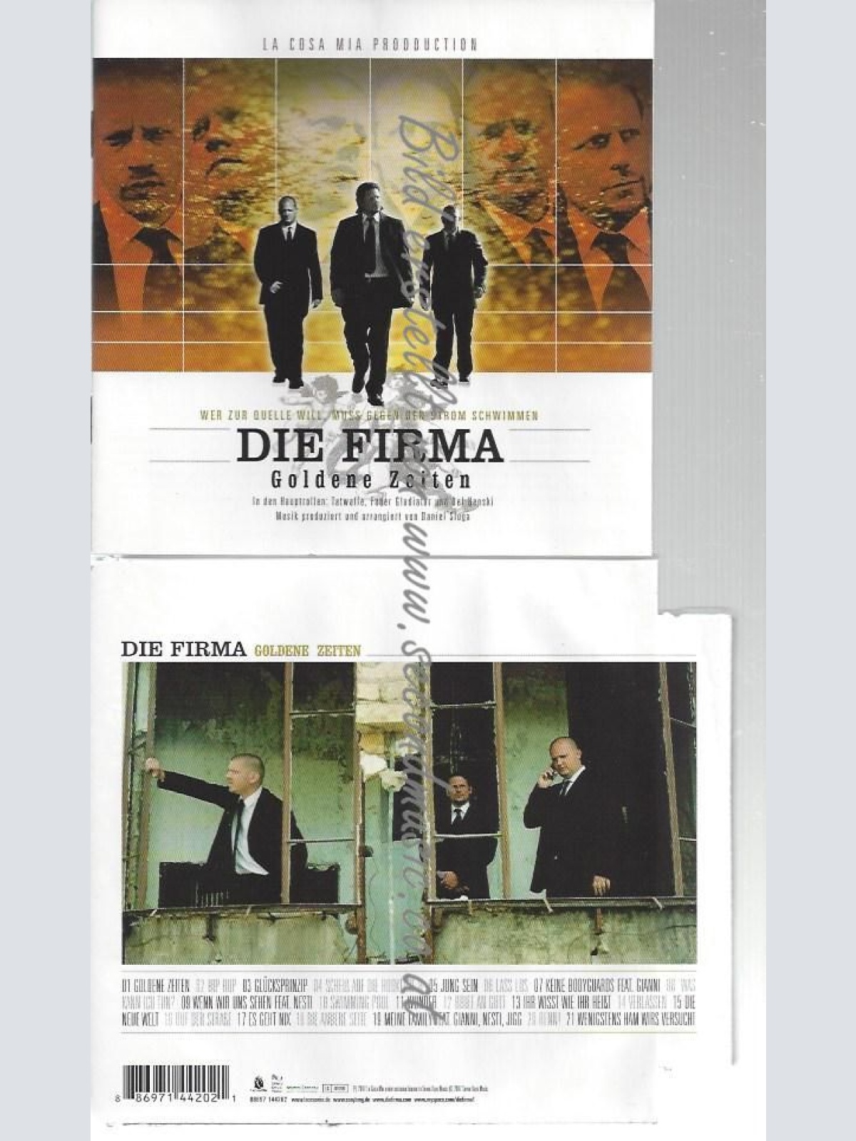 CD--DIE FIRMA--    GOLDENE ZEITEN [EXPLICIT]