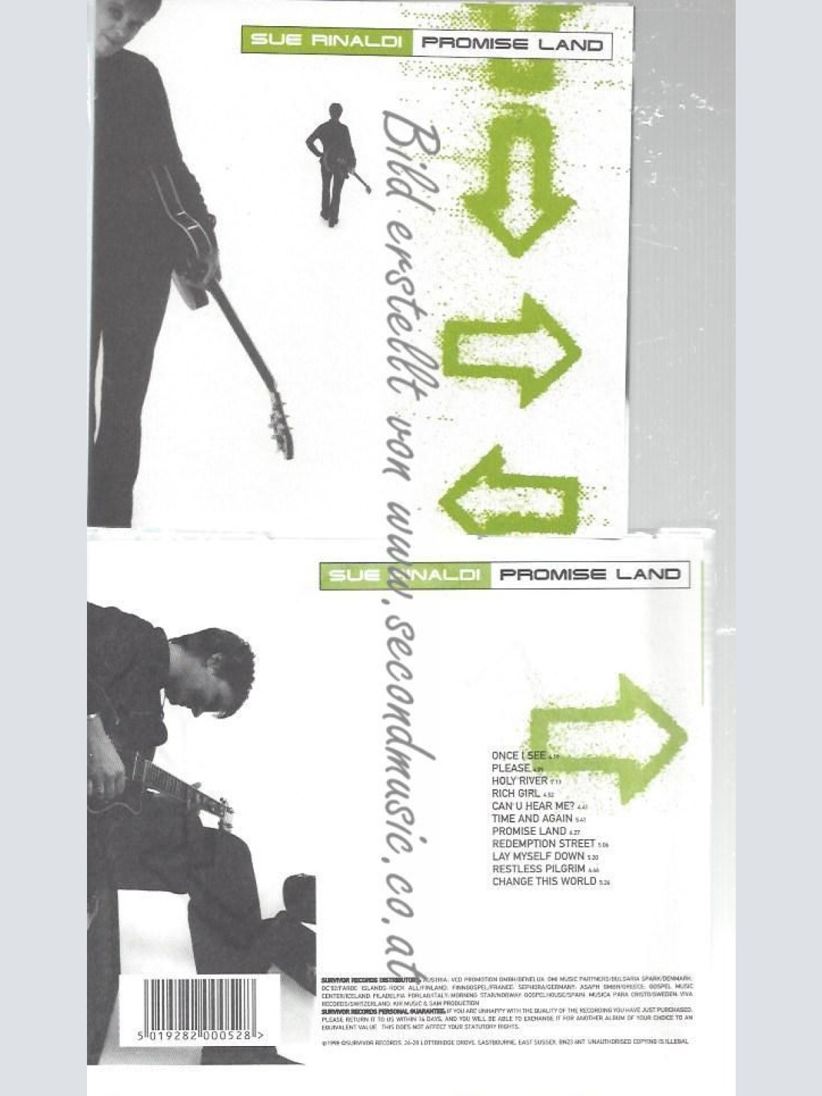 CD--SUE RINALDI--    PROMISE LAND