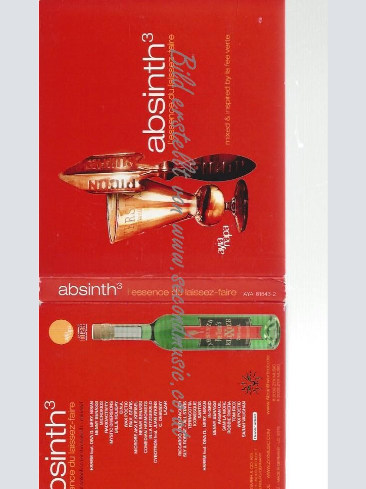 CD--VARIOUS--    ABSINTH 3  | DOPPEL-CD