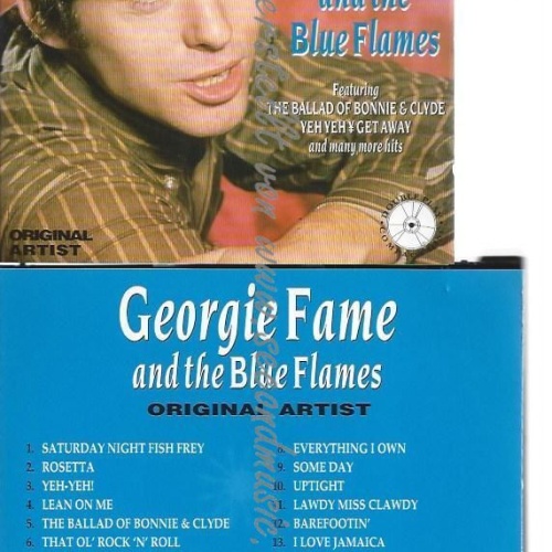 CD--GEORGIE FAME--    & THE BLUE FLAMES