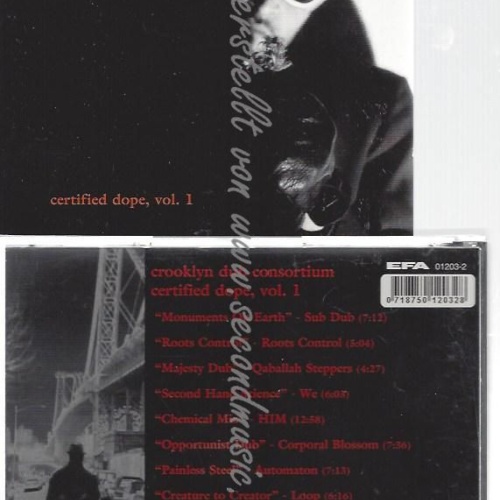 CD--BROOKLYN DUB CONSORTIUM--    CERTIFIED DOPE VOL. 1