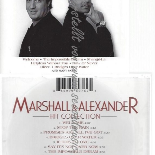 CD--MARSHALL & ALEXANDER--    HIT COLLECTION