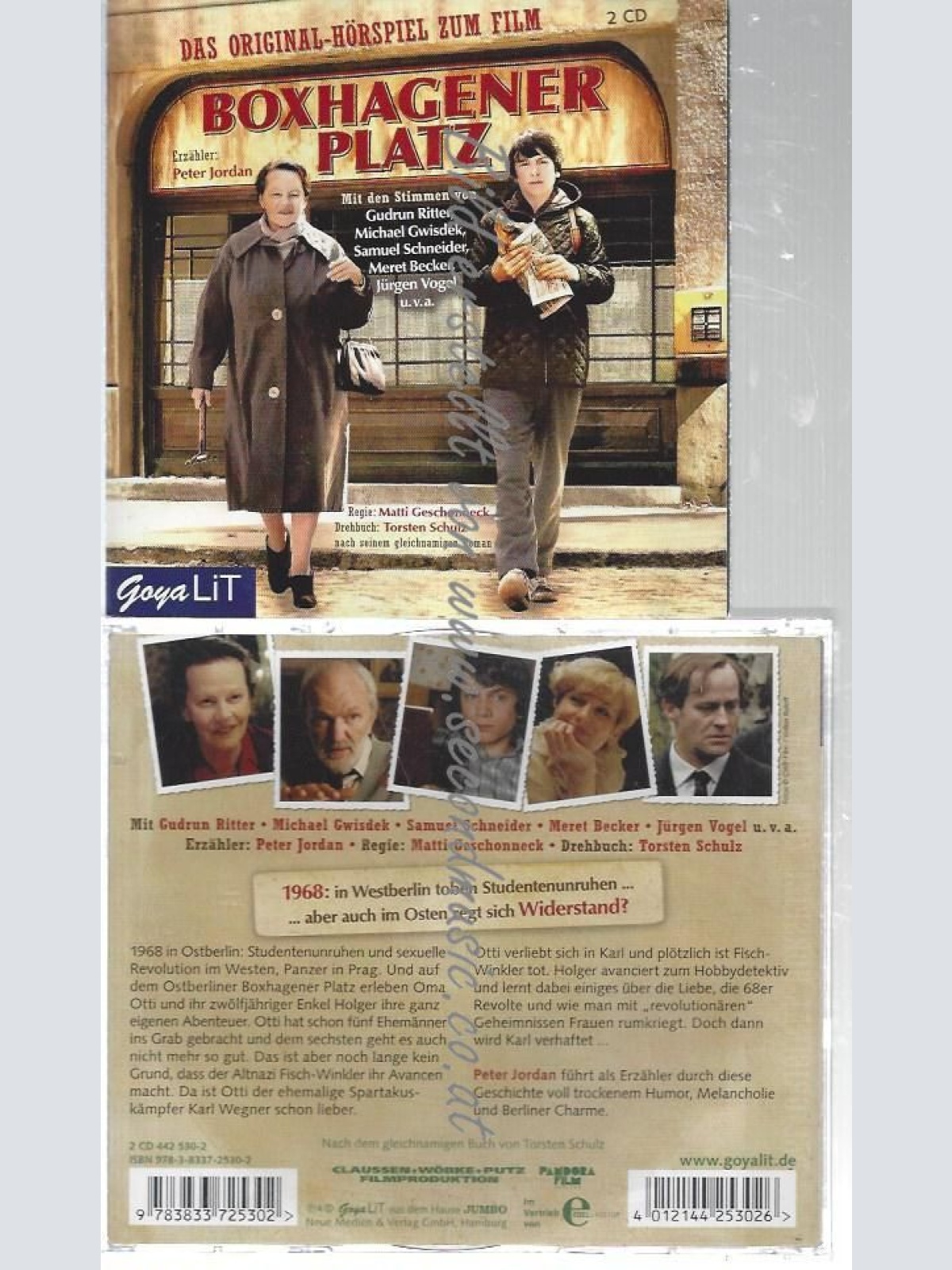 CD-- -    BOXHAGENER PLATZ.DAS ORIGINAL HÖRSPIEL ZUM FILM | DOPPEL-CD