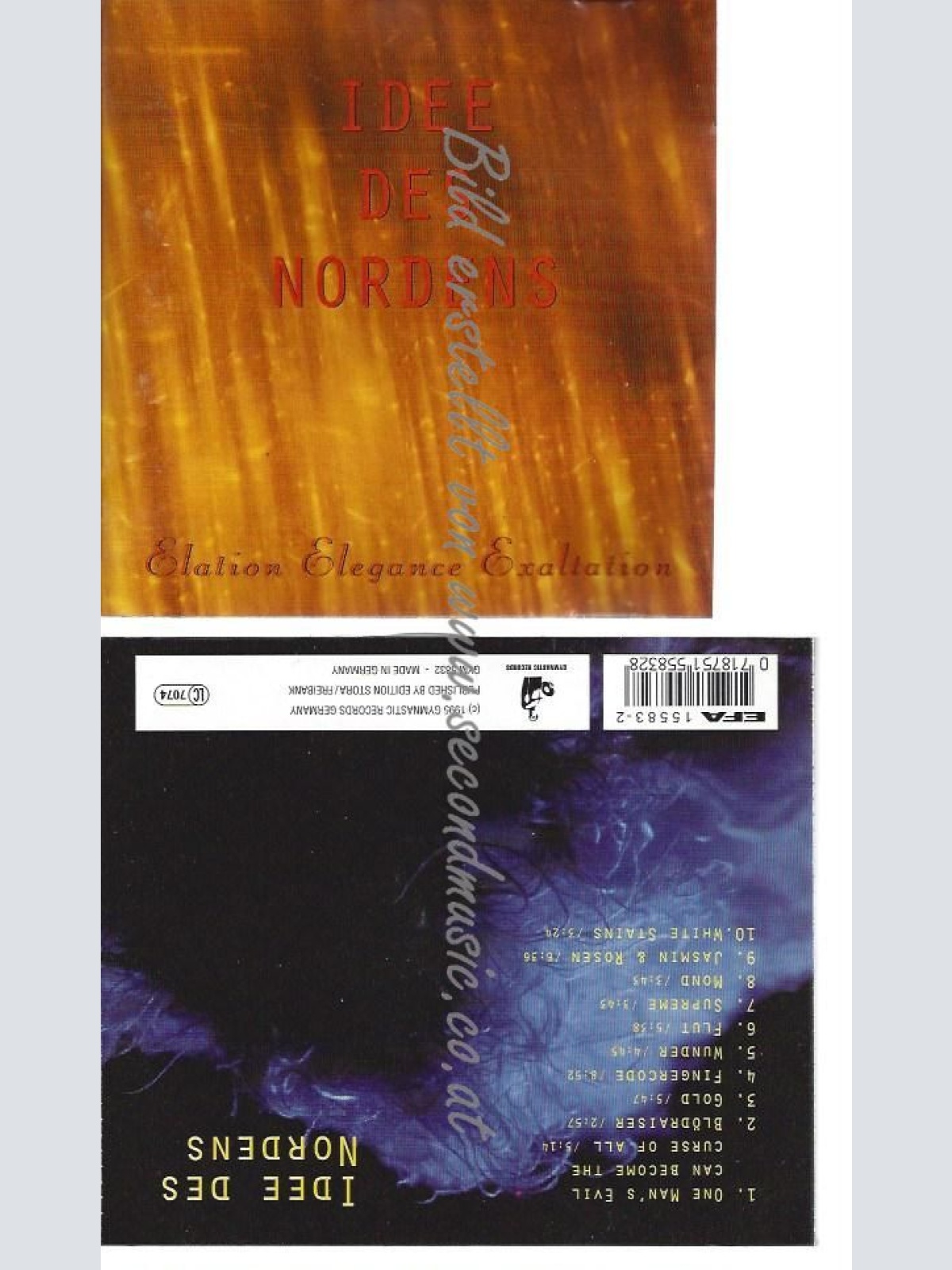 CD--IDEE DES NORDENS--    ELATION,ELEGANCE,EXALTATION