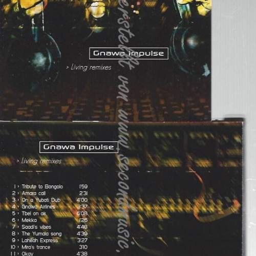 CD--GNAWA IMPULSE--    LIVING REMIXES