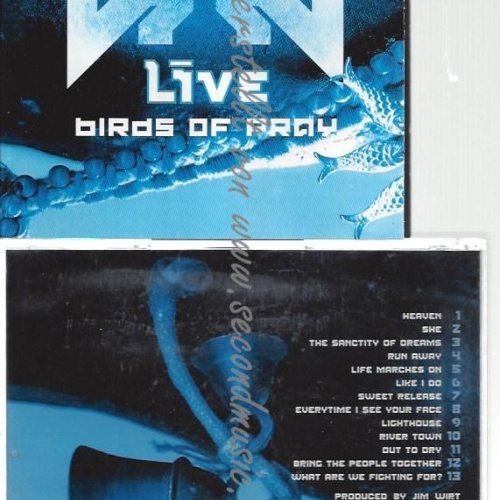 CD--LIVE--    BIRDS OF PRAY