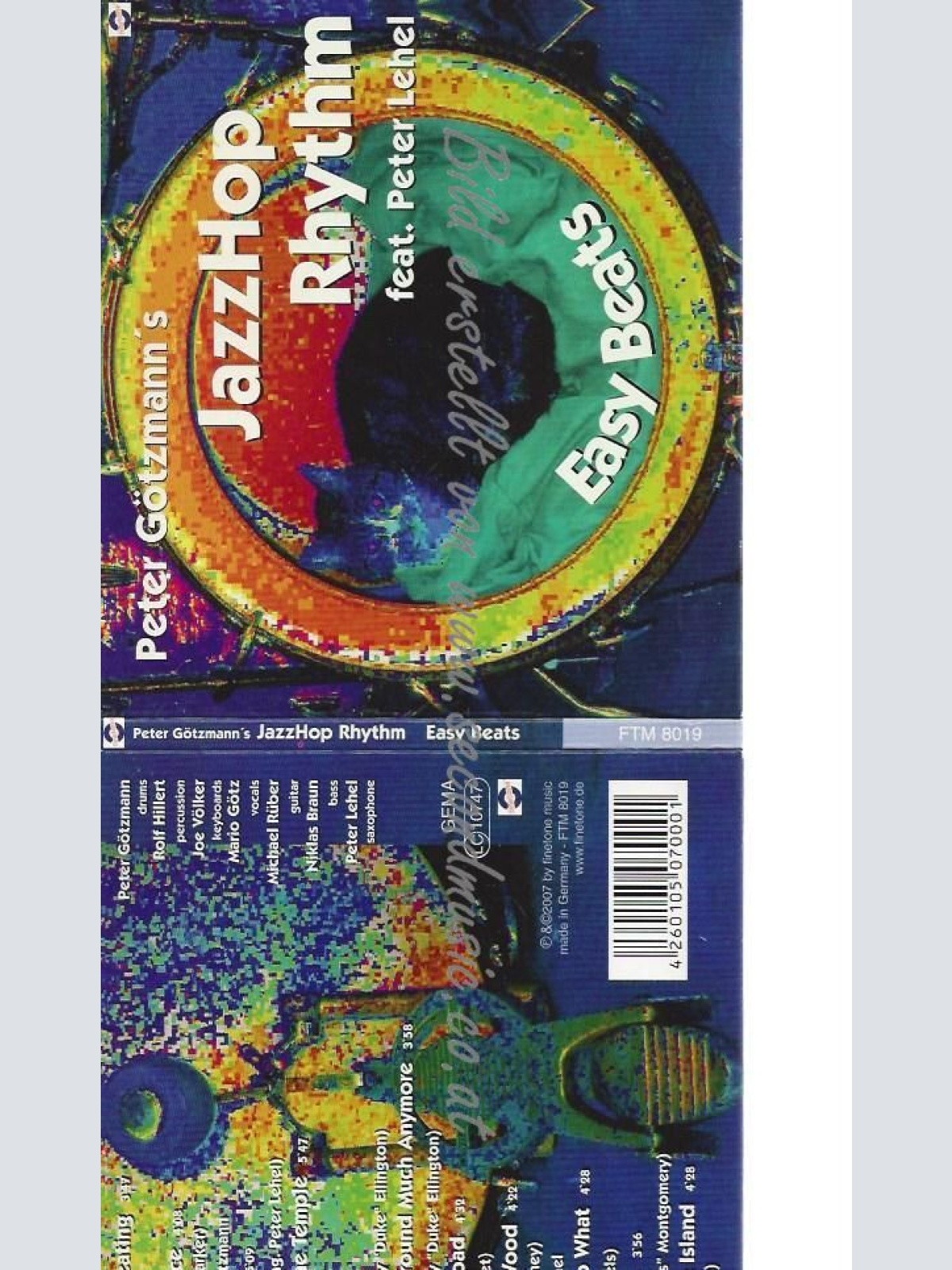 CD--PETER GOTZMANN--    GOTZMANN, PETER: JAZZ HOP RHYTHM