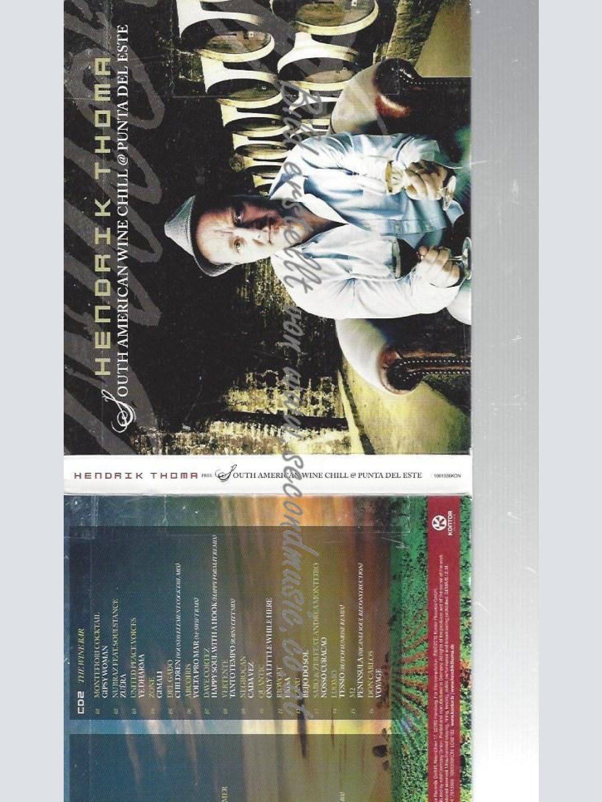 CD--THOMA,HENDRIK--    HENDRIK THOMA PRES. SOUTH AMERICAN WINE CHILL