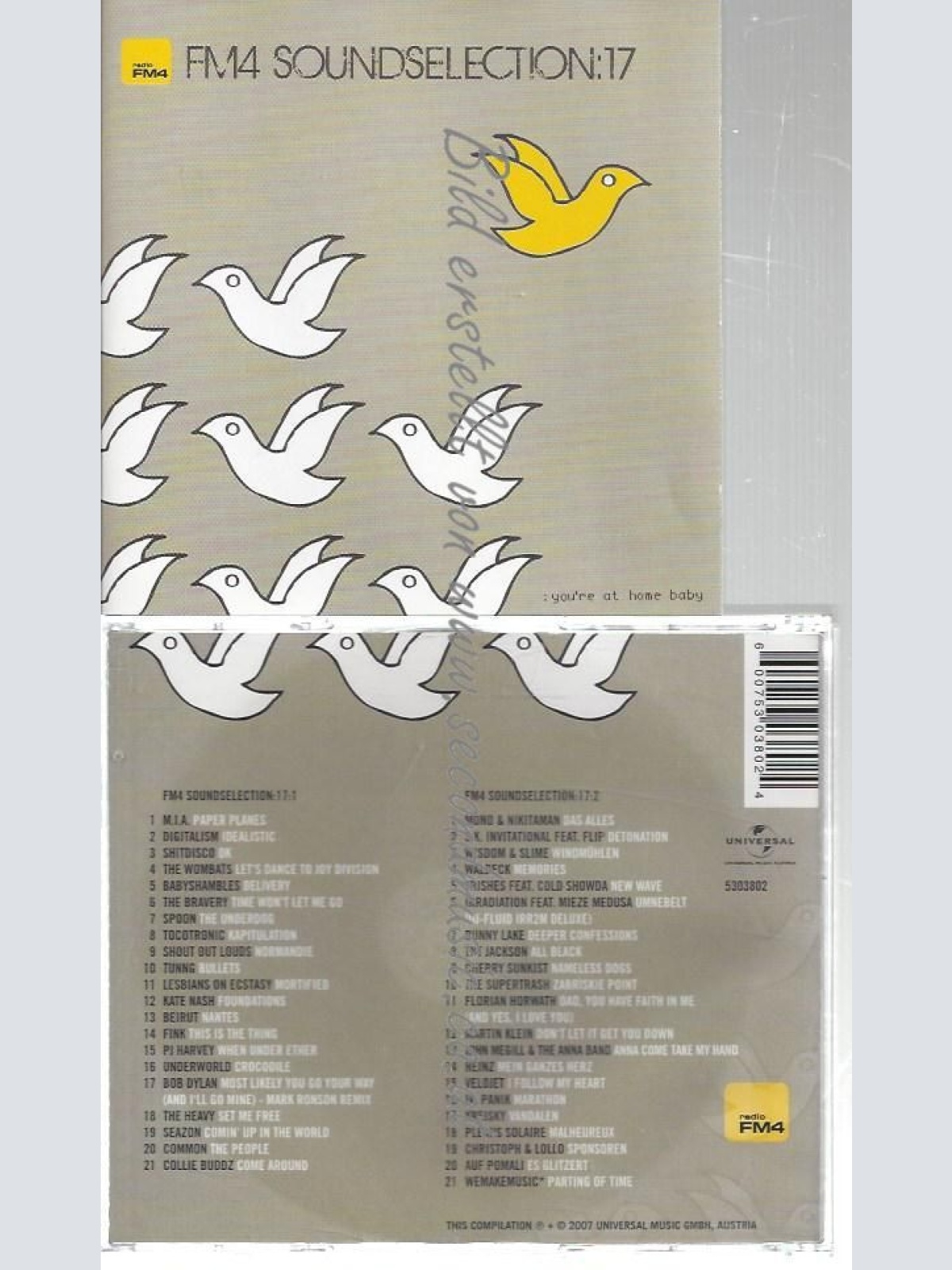 CD--VARIOUS--    FM4 SOUNDSELECTION VOL.17 | DOPPEL-CD