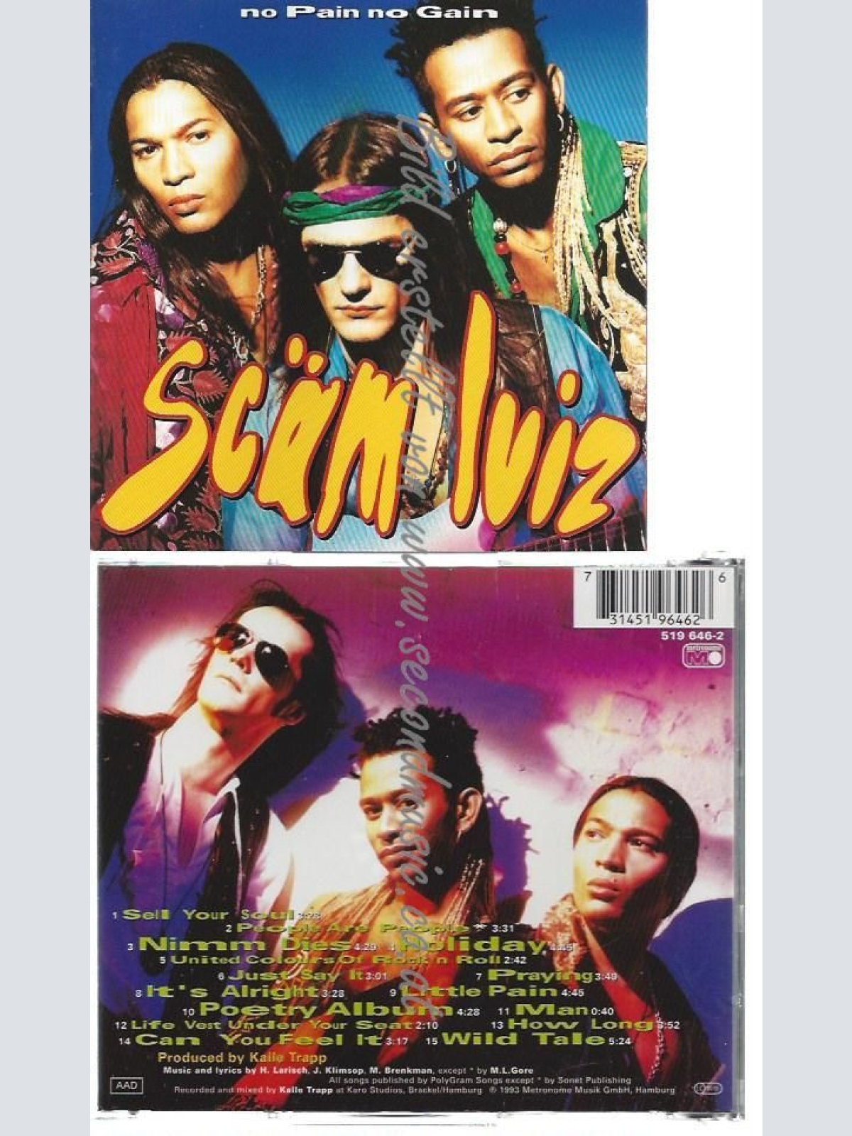 CD--SCÕM LUIZ--    NO PAIN NO GAIN