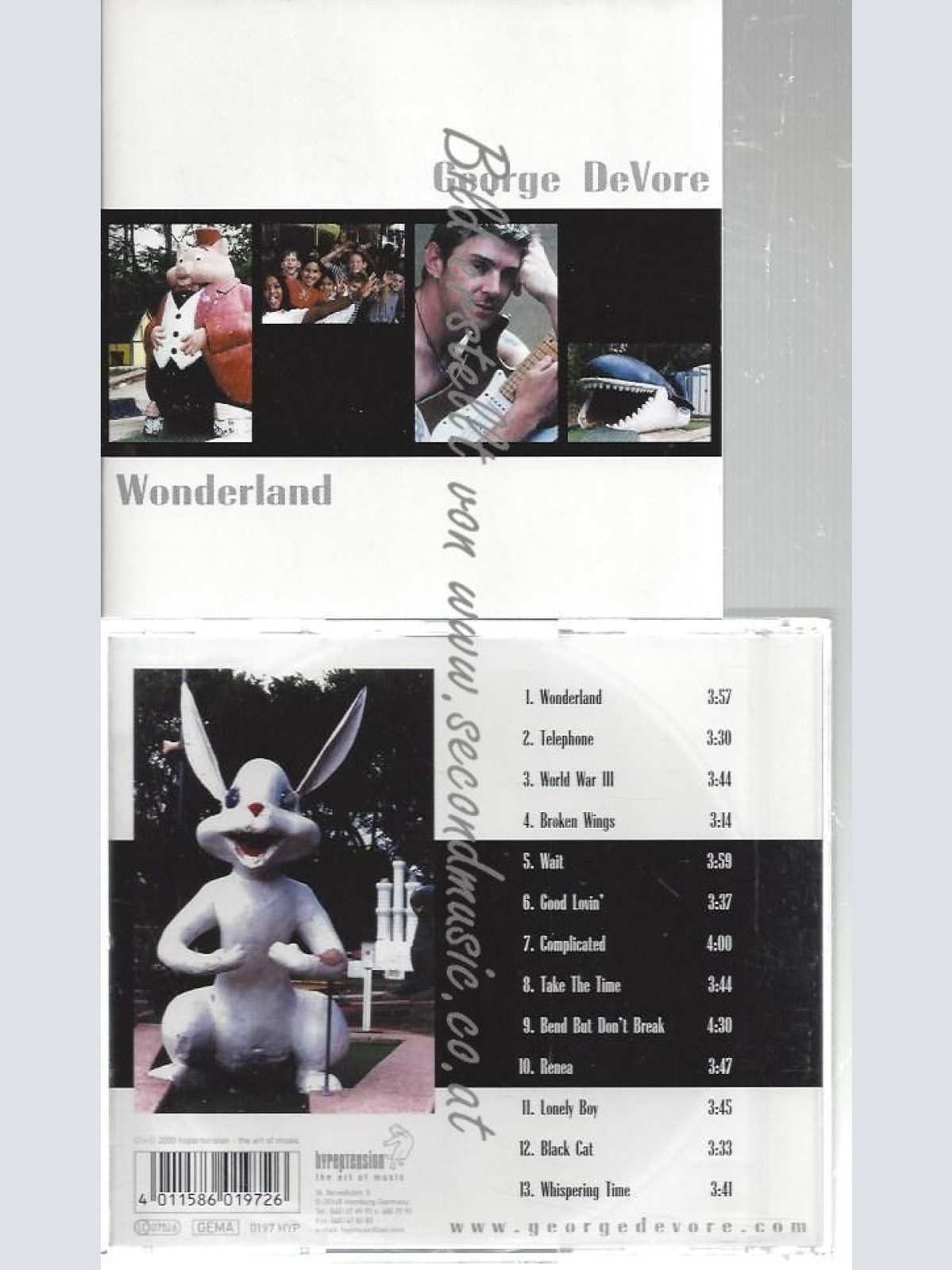 CD--GEORGE DEVORE--    WONDERLAND