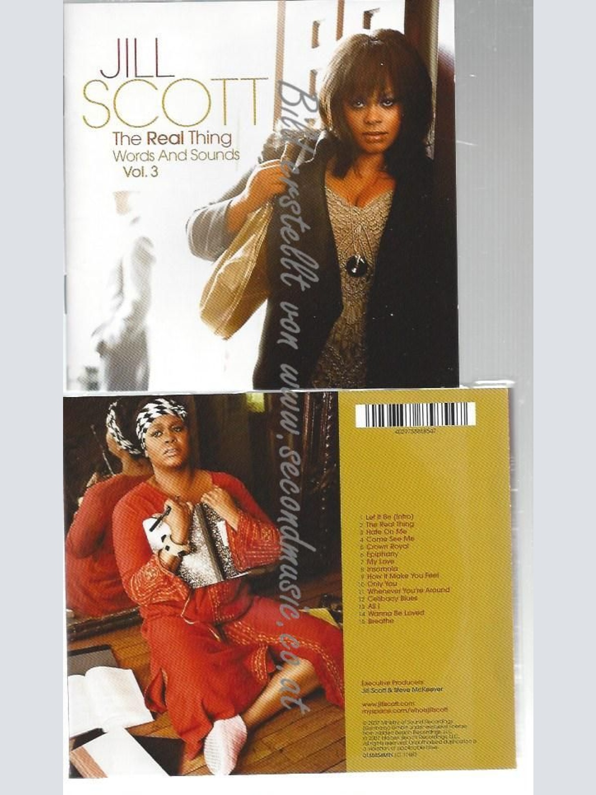 CD--JILL SCOTT--    THE REAL THING -WORDS AND SOUNDS VOL.-