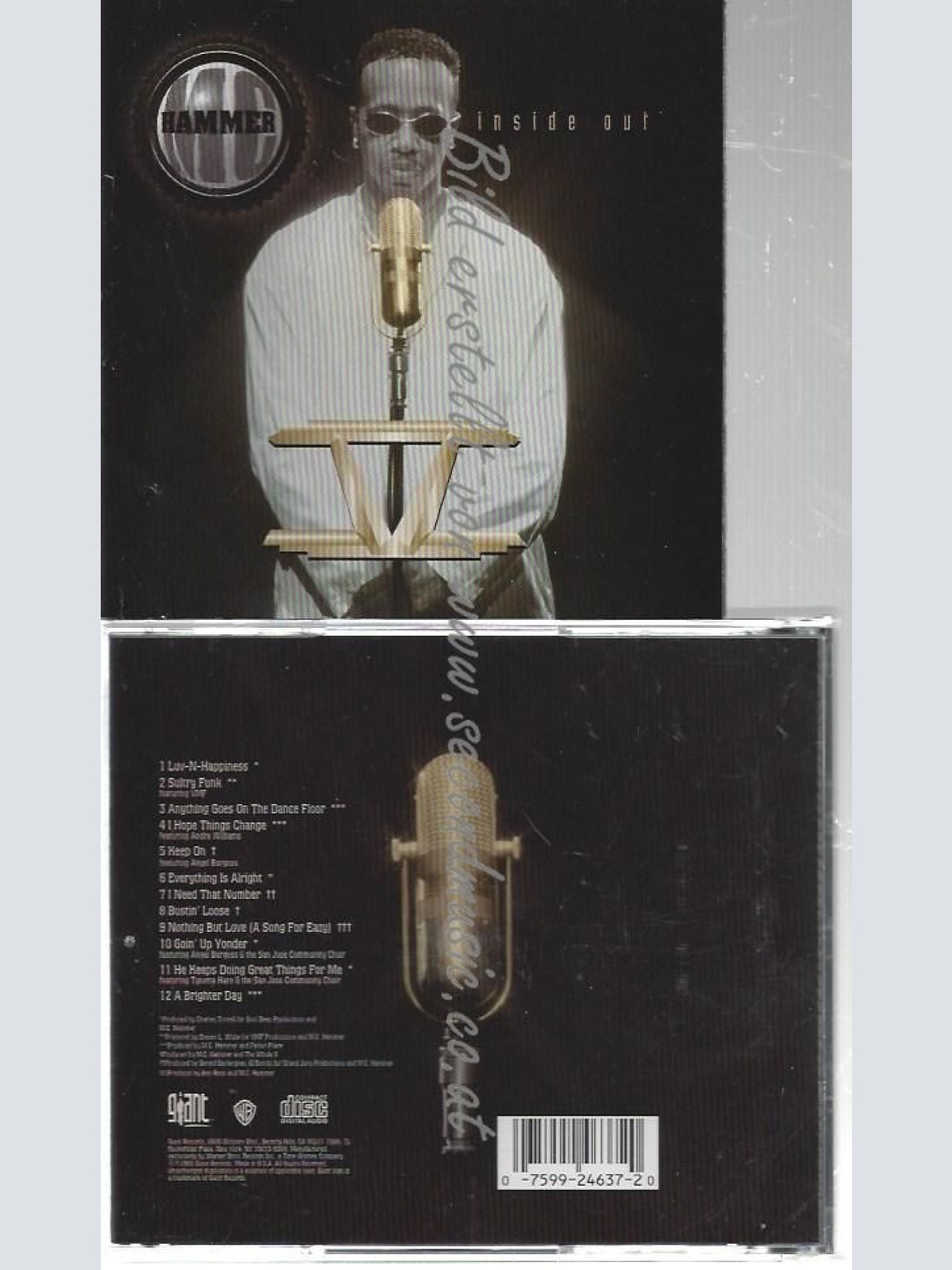 CD--HAMMER--    V INSIDE OUT |