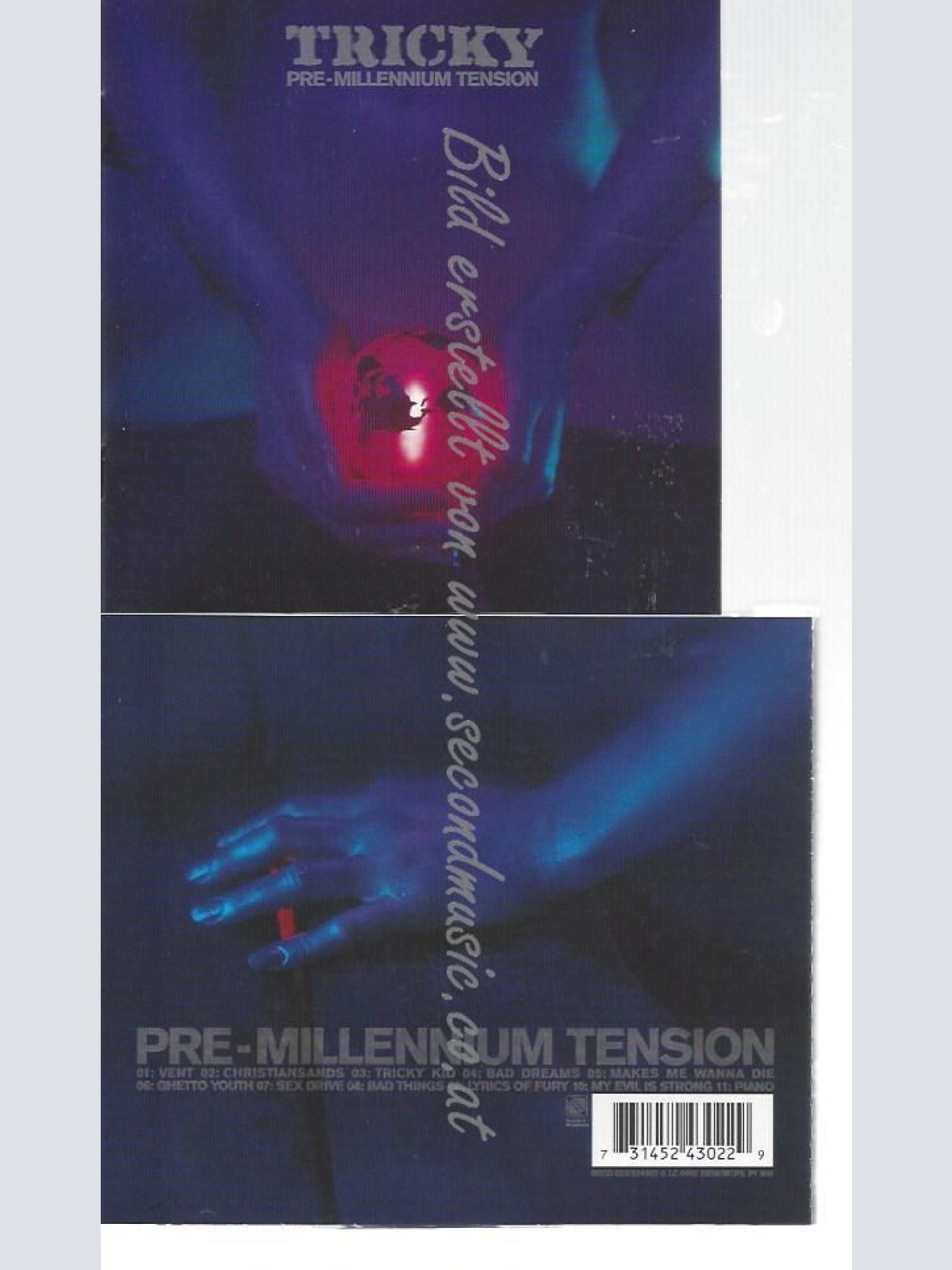 CD--TRICKY--    PRE MILLENNIUM TENSION