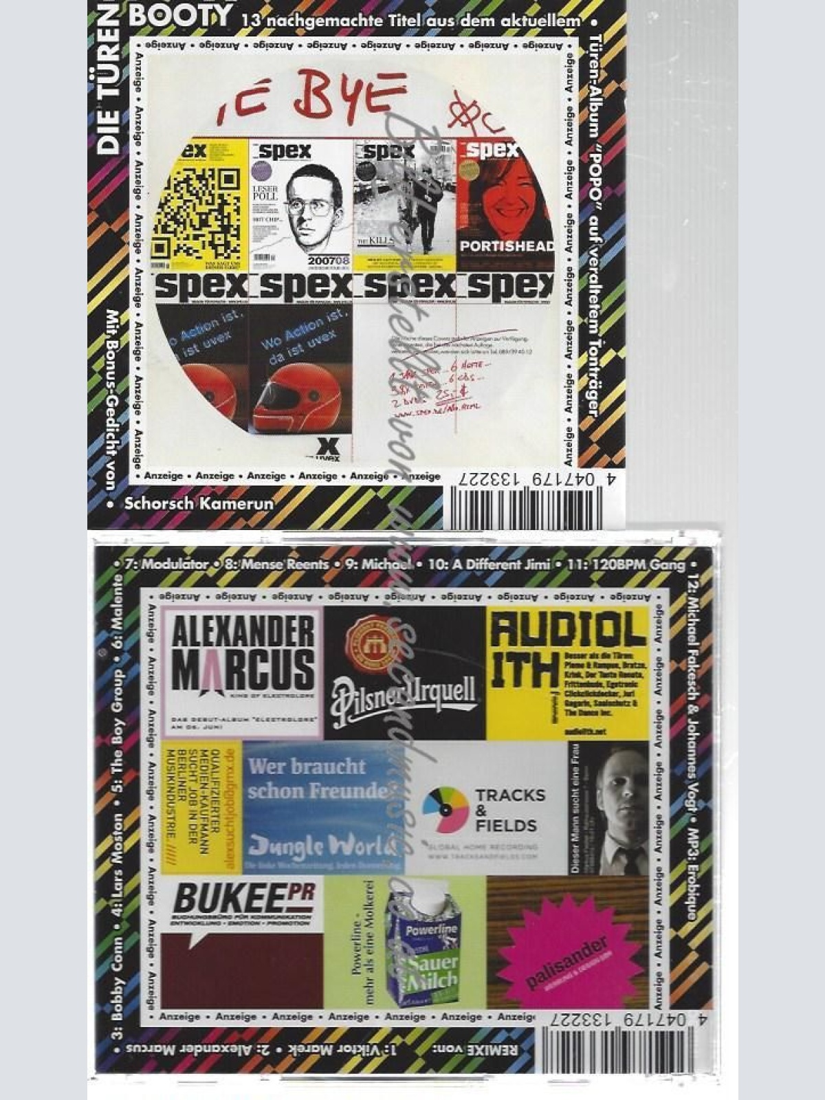 CD--DIE TÜREN--    BOOTY