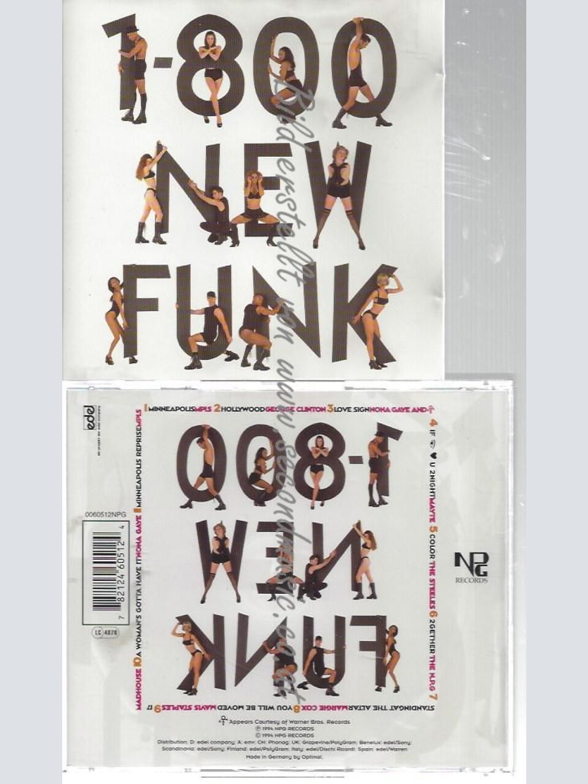 CD--1- 800 NEW POWER GENERATION--    - NEW FUNK