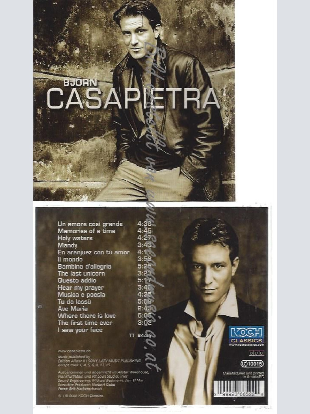 CD--BJÖRN CASAPIETRA--    BJÖRN CASAPIETRA