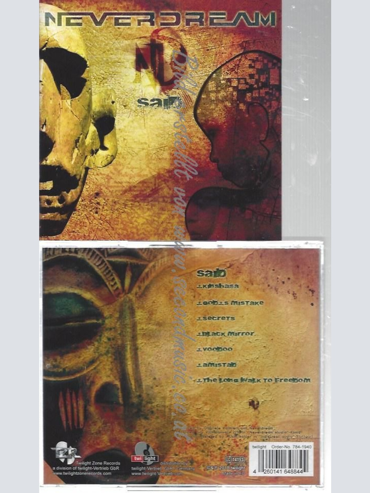 CD--NEVERDREAM--    SAID