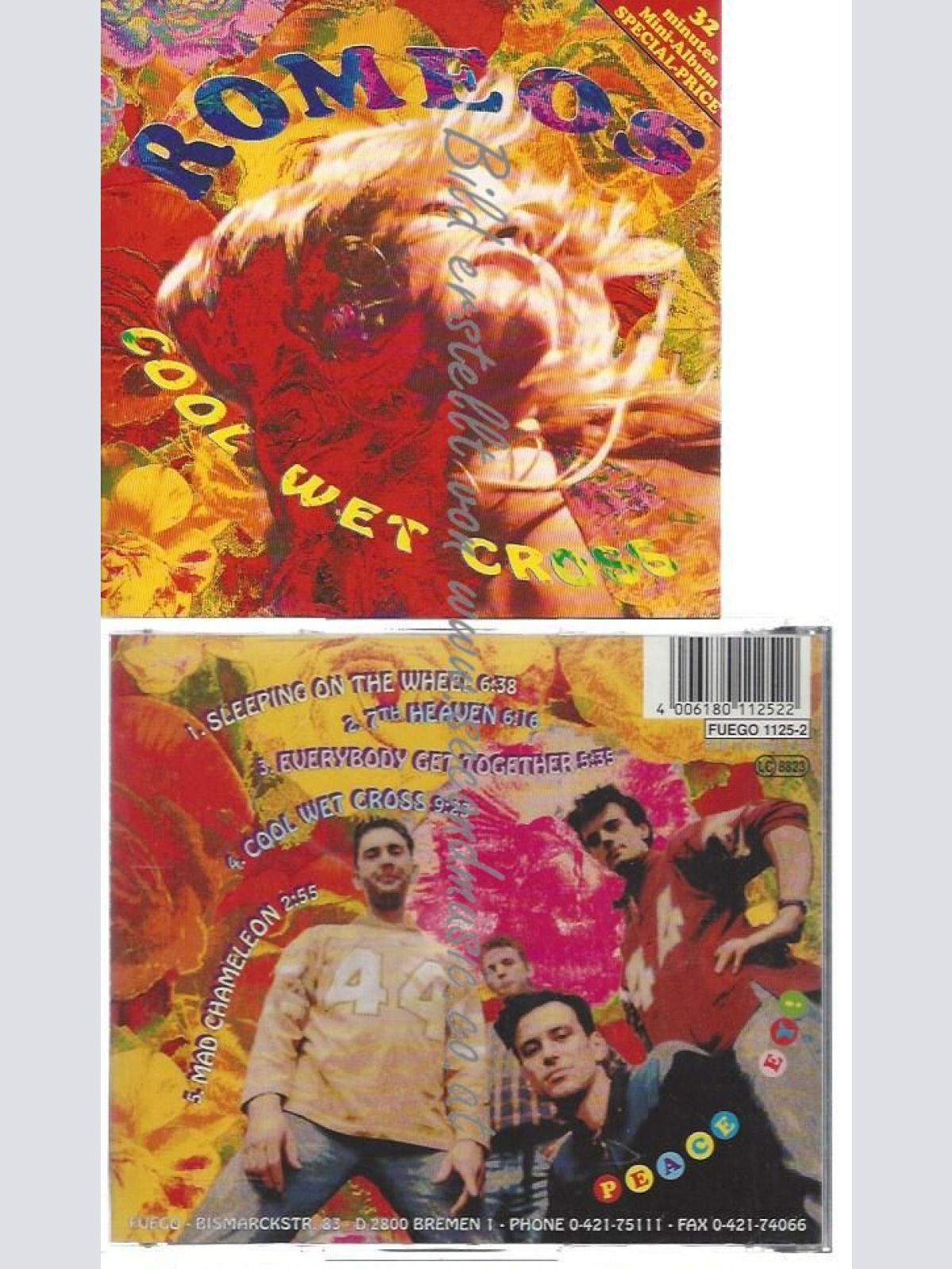 CD--ROMEOS--    COOL WET CROSS