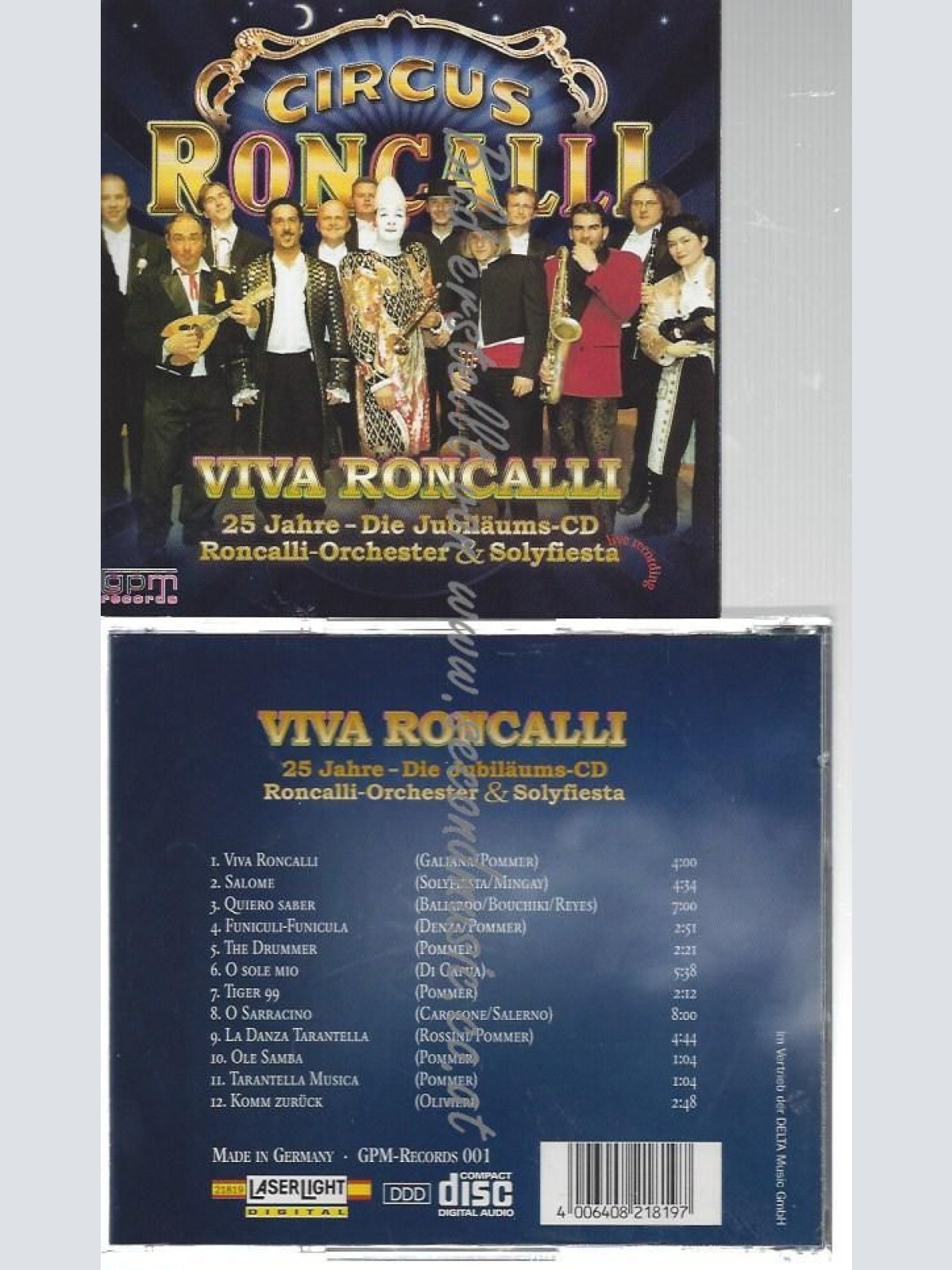 CD--SOLYFIESTA--    VIVA RONCALLI