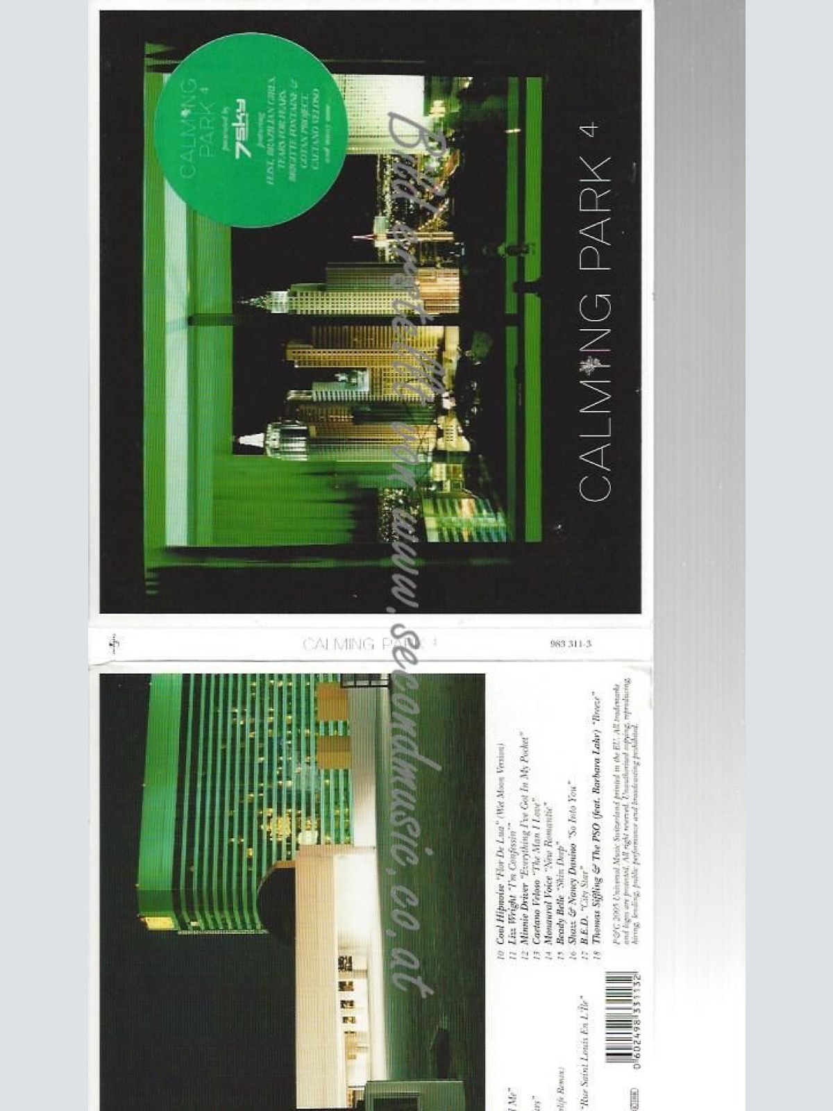 CD--VARIOUS--    CALMING PARK    4