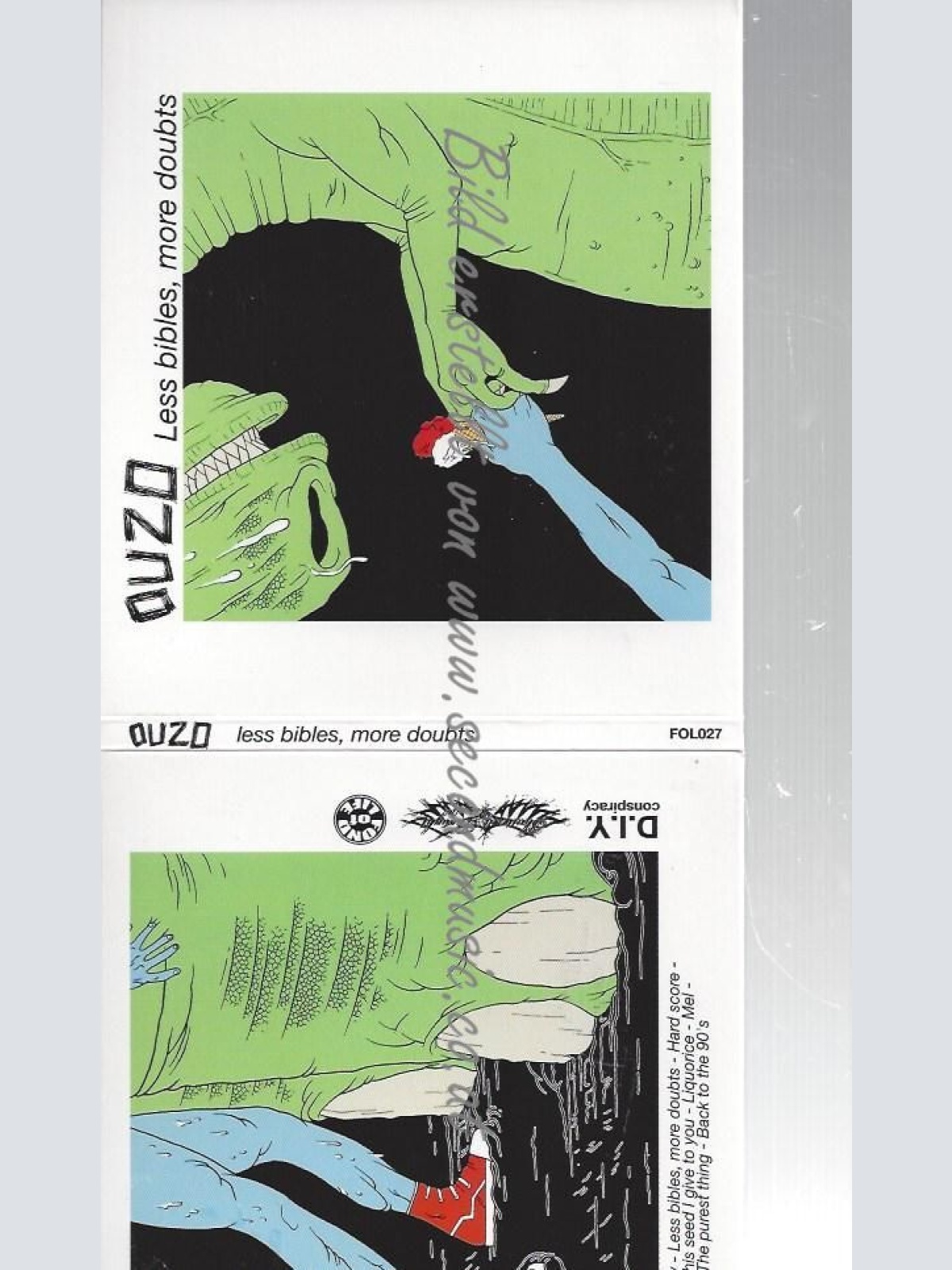 CD--OUZO--    LESS BIBLES,MORE DOUBTS