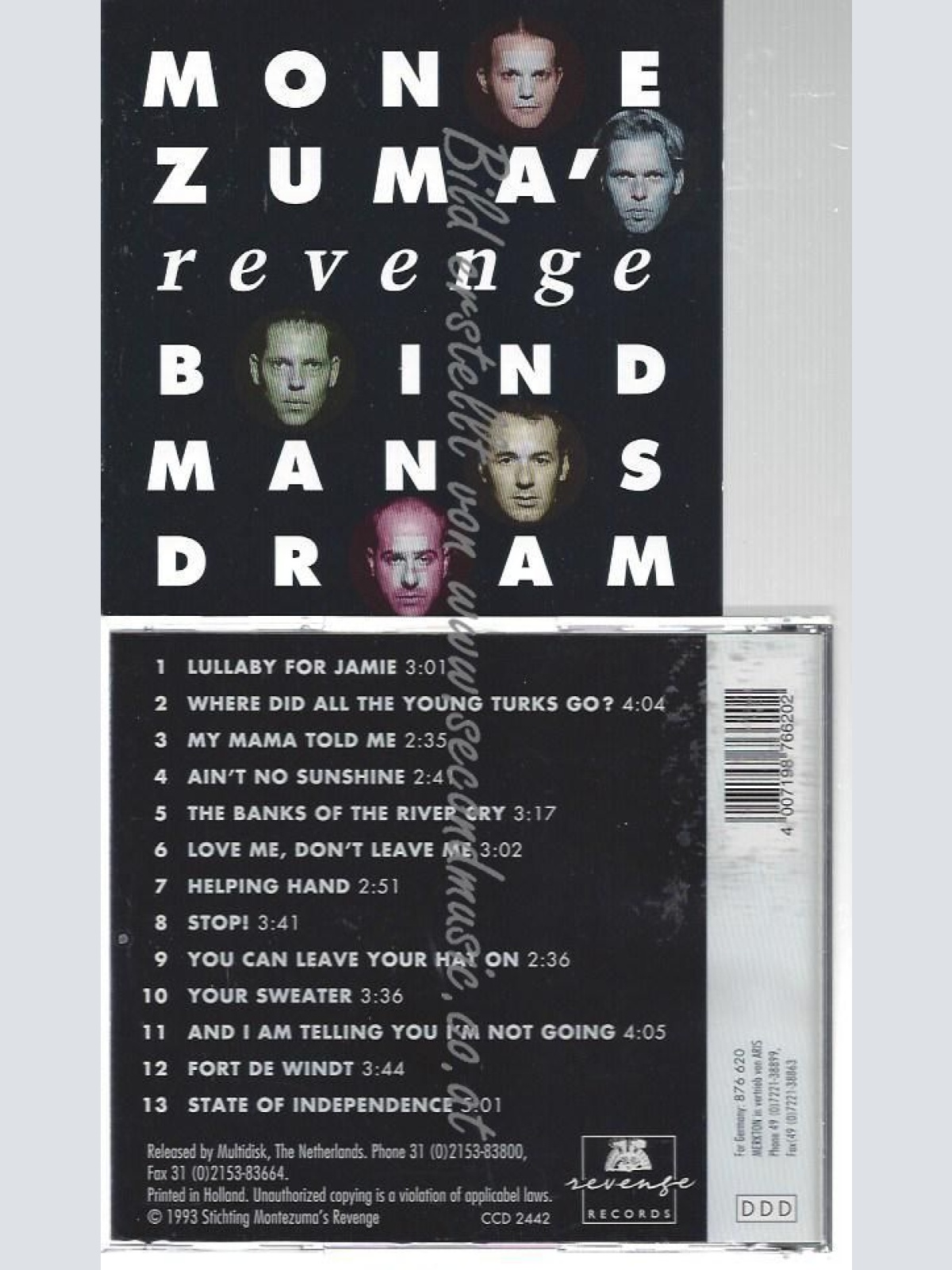 CD--Blind Man's Dream  // Montezuma's Revenge