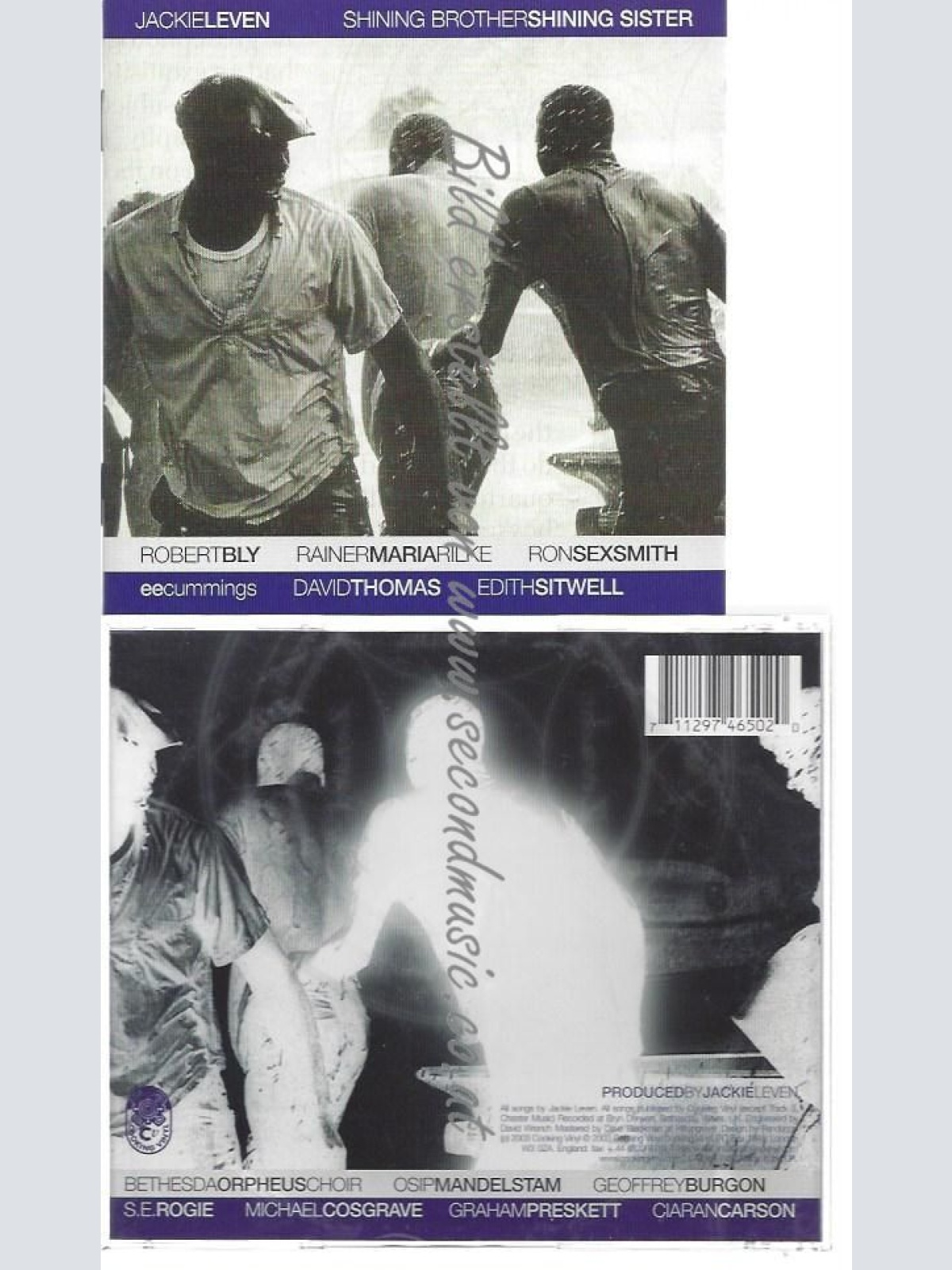 CD--JACKIE LEVEN--    SHINING BROTHER SHINING SISTER